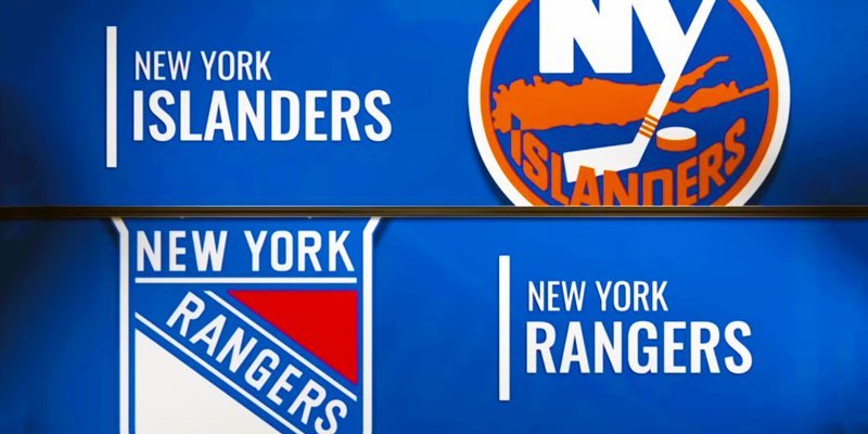 NHL match Islanders and Rangers