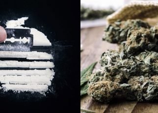 Cocaine and marijuana